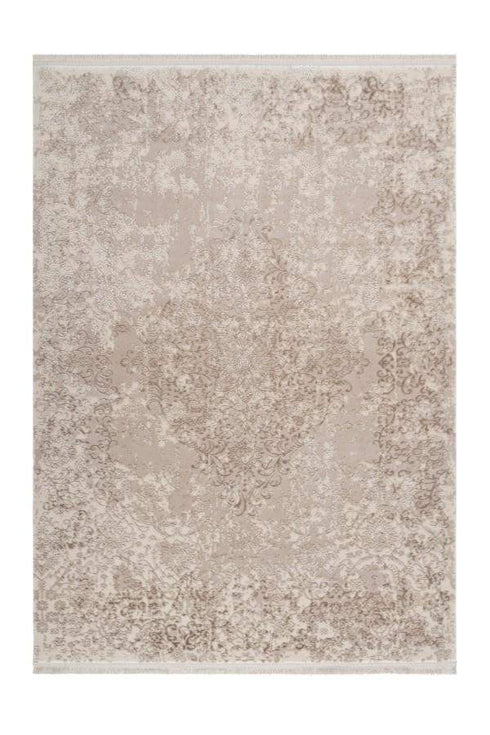 Pierre Cardin - Vendome 702 Luxury Acrylic Beige Rug with Centre Medallion - ADORE RUGS and FLOORING